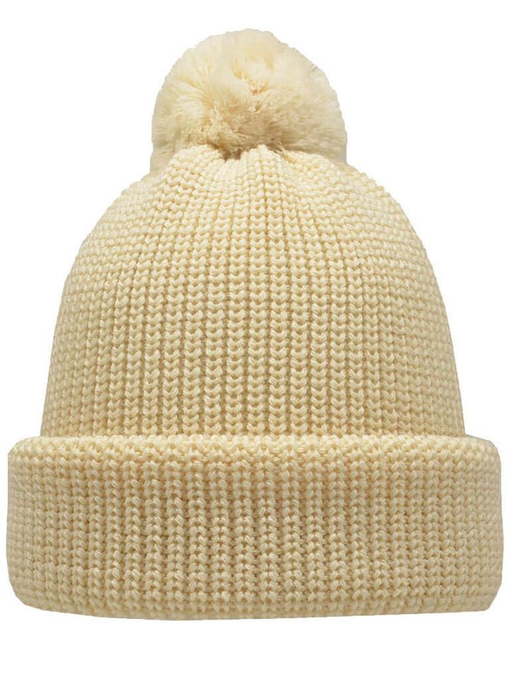 FRIESEN Friesennerz Bommelmütze Unisex Pudelmütze "Skat mit dem Klabautermann" Mütze 100% Schurwolle von FRIESEN Friesennerz