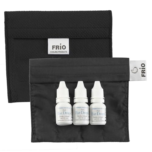 Frio Cooling Wallet - EYE DROP WALLET - BLACK-keep eye drop medication cool up to 45 hours without EVER needing refrigeration! ACCEPT NO IMITATION! by FRIO Frio Cooling Wallet - EYE DROP WALLET - BLACK-keep eye drop medication cool up to 45 hours without EVER needing refrigeration! ACCEPT NO IMITATION! by FRIO von FRIO