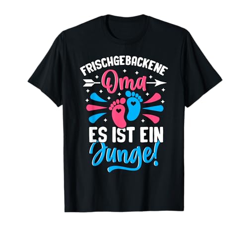 Neuer Enkel Spruchdesign Für Stolze Frauen T-Shirt Neuer Enkel Spruchdesign Für Stolze Frauen T-Shirt von FRISCHGEBACKEN Oma Es ist ein Junge