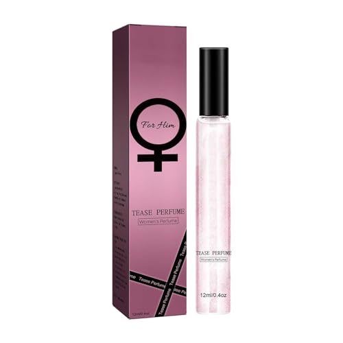 1PC Duftparfüm Parfüm für Männer Frauen, Herren Langanhaltendes Duftparfüm Eau de Toilette Parfüm Reisegröße Parfümöl Körperöl 12 ml (Pink, One Size) von FRMUIC