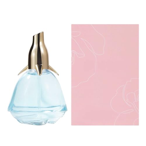 Eau de Parfum 50 ml Rosenparfüm langanhaltender leichter Duft für Damen Frisches Natürliches Parfüm (Light Blue, One Size) von FRMUIC