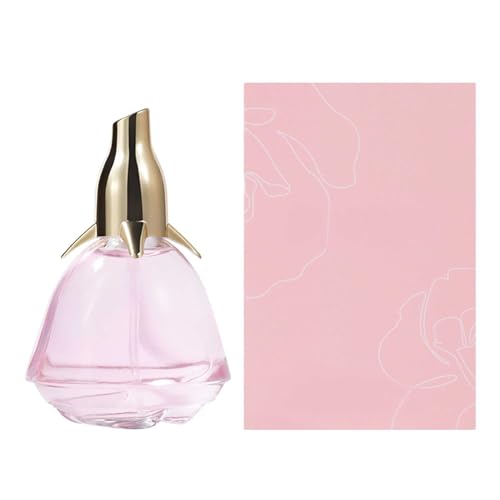 Eau de Parfum 50 ml Rosenparfüm langanhaltender leichter Duft für Damen Frisches Natürliches Parfüm (Pink, One Size) von FRMUIC