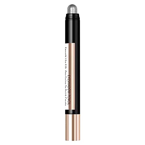 Highlight Pen Lidschattenstift Perlglanz-Augen-Make-up Liegende Seidenraupe Faule Menschen Nicht leicht Schwindel Erde Lidschattenstift (B, One Size) von FRMUIC