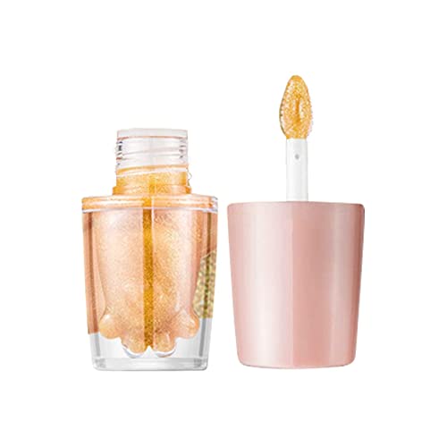 Lip Gloss Flüssigkeit Lippenstift feuchtigkeitsspendende Glaze Tint Makeup Geschenksets für Mädchen Frauen (J, One Size) von FRMUIC