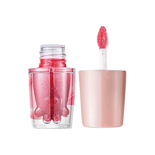 Lip Gloss Flüssigkeit Lippenstift feuchtigkeitsspendende Glaze Tint Makeup Geschenksets für Mädchen Frauen (N, One Size) von FRMUIC