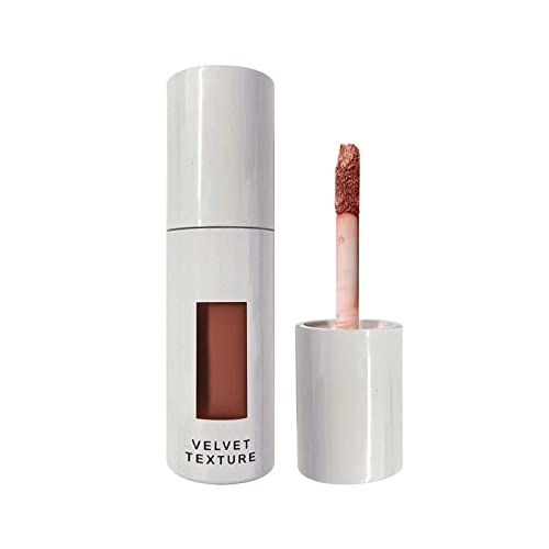 Lip Gloss Lipstick Flüssiger Lippenstift Lip Gloss Langanhaltender Non-Stick Wasserdichter Lip Tint Stain Glänzender flüssiger Lippenstift-Lipgloss (B, One Size) von FRMUIC