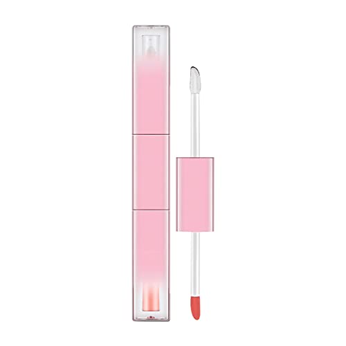 Lip Gloss langanhaltender farbiges Hochglanz Lipgloss Lippenstift Langanhaltende feuchtigkeitsspendender Lippenstift Für Frauen (D, One Size) von FRMUIC