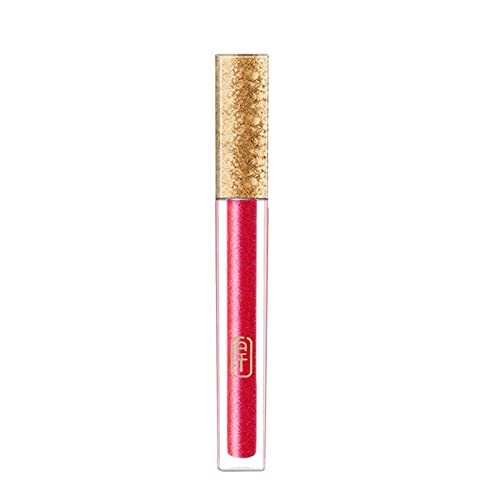 Lipgloss Feuchtigkeitsspendende lange anhaltende feuchtigkeitsspendende Schimmer Lip Plumper Gloss Lip Make-up Lipgloss Für Frauen (I, One Size) von FRMUIC