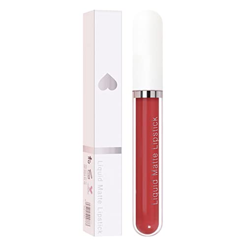 Lipglosse Lang anhaltende Lippenstift Lippe lang anhaltende Antihaft-Schönheit Frauen Feuchtigkeitsspendende Lip gloss (C, One Size) von FRMUIC