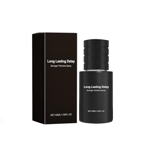 Parfüm für Herren Eau de Toilette Spray Langanhaltend Männer Duft Parfümspray Langanhaltender Leichter Frische Duft für Dating, Arbeit, Reisen, Einkaufen 50 ml (Black, One Size) von FRMUIC