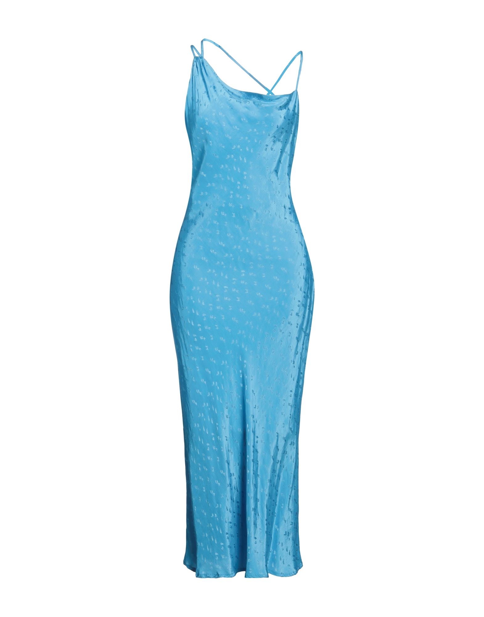 FRNCH Maxi-kleid Damen Azurblau FRNCH Maxi-kleid Damen Azurblau von FRNCH
