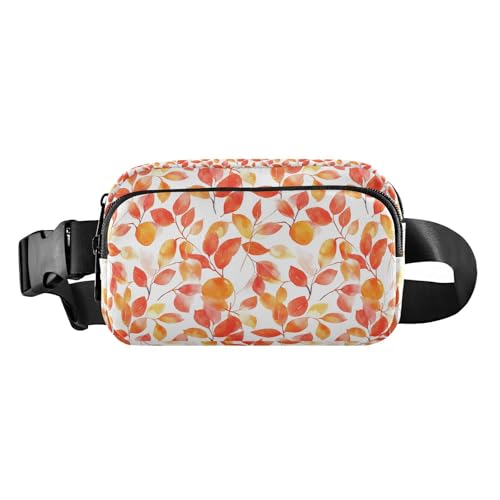 Art Decor Gürteltasche mit Schnurrbart-Muster, Retro-Stil, Happy Fathers Day, für Damen, Herren, Teenager, stilvolle Bauchtasche für Radfahren, Wandern, Fitnessstudio, Aquarell, orangefarbene Art Decor Gürteltasche mit Schnurrbart-Muster, Retro-Stil, Happy Fathers Day, für Damen, Herren, Teenager, stilvolle Bauchtasche für Radfahren, Wandern, Fitnessstudio, Aquarell, orangefarbene von FRODOTGV