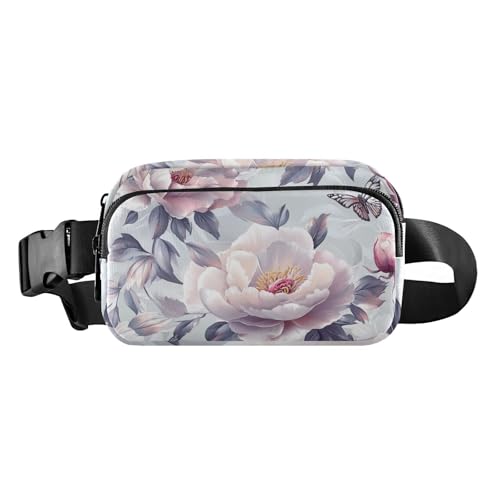 Art-Rosmarin-Umhängetasche, Hüfttasche für Damen, mit verstellbarem Gurt, für Reisen, Rot, Farbe11, 1 Size von FRODOTGV