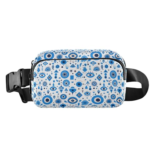 Astronauten Sternbilder Planeten Damen Herren Teenager Mode Bauchtasche für Reisen, Laufen, Wandern, Türkisch Blau Böser Blick Punkte Minimalistisch, 1 Size Astronauten Sternbilder Planeten Damen Herren Teenager Mode Bauchtasche für Reisen, Laufen, Wandern, Türkisch Blau Böser Blick Punkte Minimalistisch, 1 Size von FRODOTGV