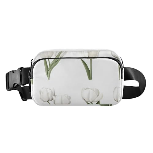 Beauty Anemone, stilvolle Umhängetasche, Hüfttasche für Damen, mit verstellbarem Gurt, Marineblau, Farbe: 15, 1 Size von FRODOTGV