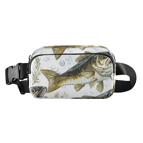 Beauty Anemone, stilvolle Umhängetasche, Hüfttasche für Damen, mit verstellbarem Gurt, Marineblau, Farbe: 19, 1 Size von FRODOTGV