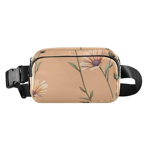 Beauty Peonies Gürteltasche für Damen und Herren, Burgunderrot, Sporttasche, Bauchtasche zum Wandern, Farbe: 15, 1 Size von FRODOTGV