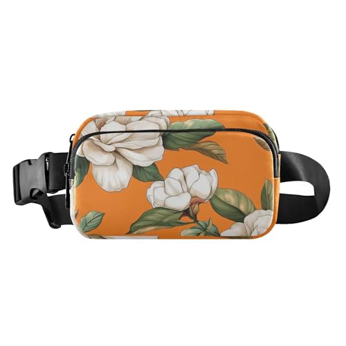 Damen-Crossbody-Gürteltasche, Mehrzweck-Hüfttasche, Gürteltasche, Croose-Body zum Laufen, einzigartige Hyazinthen, Weiß, Farbe: 14, 1 Size Damen-Crossbody-Gürteltasche, Mehrzweck-Hüfttasche, Gürteltasche, Croose-Body zum Laufen, einzigartige Hyazinthen, Weiß, Farbe: 14, 1 Size von FRODOTGV