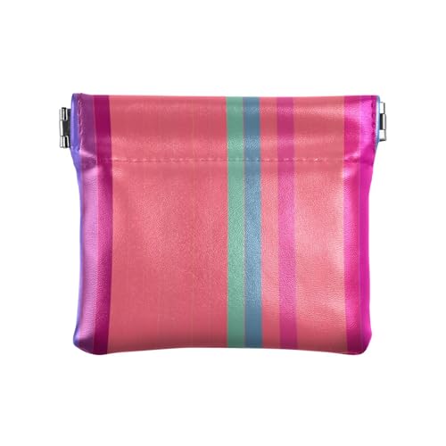 Damen-Geldbörse aus PU-Leder, für Damen und Herren, Reisen, Mini-Geldbörse mit Münzfach, abstrakte vertikale Streifen, Abstrakte vertikale Streifen, 1 Size, Reisezubehör von FRODOTGV