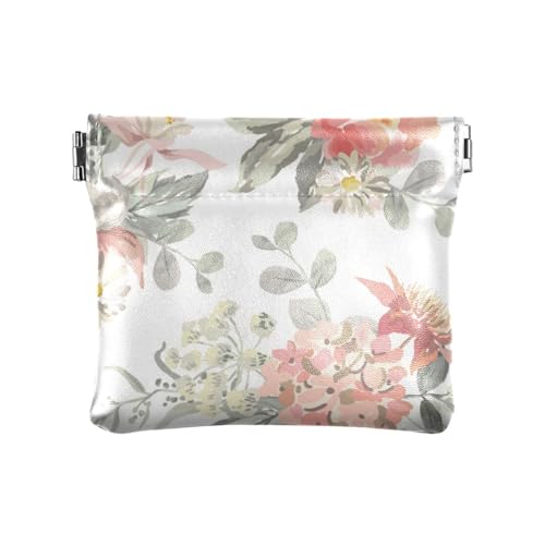 Damen Geldbörse aus PU-Leder, für Herren und Damen, Reiseverschluss, Kartenhalter, tragbar, Pfirsichblumen, perlgraue Blätter, Pfirsichblüten, perlgraue Blätter, 1 Size, Reisezubehör Damen Geldbörse aus PU-Leder, für Herren und Damen, Reiseverschluss, Kartenhalter, tragbar, Pfirsichblumen, perlgraue Blätter, Pfirsichblüten, perlgraue Blätter, 1 Size, Reisezubehör von FRODOTGV