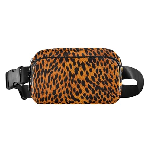 Damen Herren Schultertasche Reisezubehör Modische wasserdichte Bauchtasche Hüfttasche mit verstellbarem Gurt für Reisen Fitnessstudio Arbeit Tigerfell Textur Gelb Schwarz Orange, Tigerfellstruktur, Damen Herren Schultertasche Reisezubehör Modische wasserdichte Bauchtasche Hüfttasche mit verstellbarem Gurt für Reisen Fitnessstudio Arbeit Tigerfell Textur Gelb Schwarz Orange, Tigerfellstruktur, von FRODOTGV