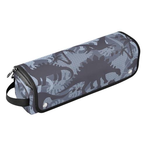 FRODOTGV 2-in-1-Haar-Werkzeug-Organizer, lustige Dinosaurier-Reisetasche für Haarwerkzeuge, tragbare Reise-Tragetasche für Glätteisen, Glätteisen, Lockenstäbe, Lustige Dinosaurier, 1 Size von FRODOTGV