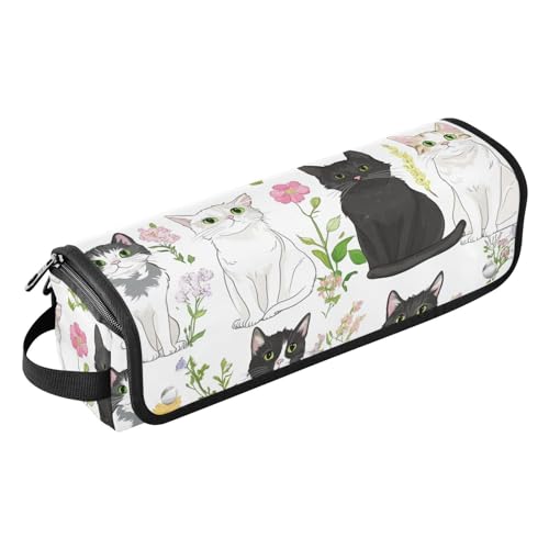 FRODOTGV 2-in-1-Haar-Werkzeug-Organizer mit hitzebeständiger Matte, große Kapazität, Organizer für Glätteisen, Lockenstab und Haartrockner, 04, 1 Size von FRODOTGV