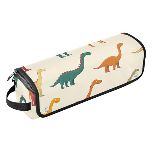 FRODOTGV 2-in-1 Lockenstab Reisetasche Doppellagige Reisetasche Reisetasche für Frauen für heiße Werkzeuge Lockenstab Flacheisen Haar Volumizer Styler, Cartoon Dinosaurier Brachiosaurus Neutral, 1, 1 von FRODOTGV