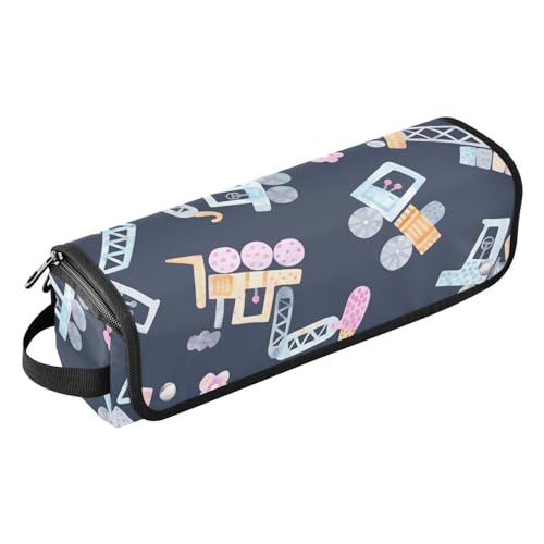 FRODOTGV 2-in-1 Lockenstab Reisetasche für Spielzeugautos, dunkle Reisetasche für Haarwerkzeuge, tragbares Haarstyling-Werkzeug, Organizer für heiße Werkzeuge, Lockenstab und Glätteisen, von FRODOTGV