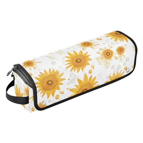 FRODOTGV Beauty Bluefin Thunfisch Fische Türkis Damen Lockenstab Reisetasche Große Kapazität Aufbewahrungsbeutel mit Hitzebeständiger Matte für Glätteisen, Glätteisen, Farbe02, 1 Size von FRODOTGV