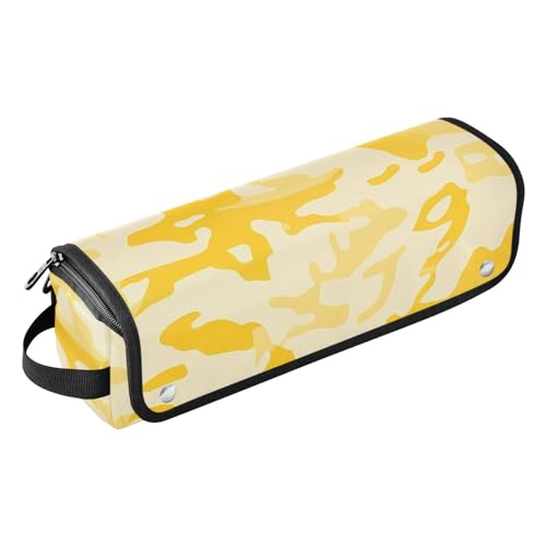 FRODOTGV Bowling Sports 2-in-1 Haar-Werkzeug-Organizer und hitzebeständige Matte, staubdicht, Reise-Glätteisen, Tasche für Glätteisen, heiße Werkzeuge und Haarpflegezubehör, Orange, 20, 1 Size von FRODOTGV