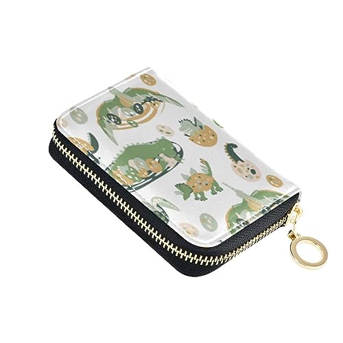 FRODOTGV Dinosaurier-Ei-Organizer für Mädchen, risikofrei, RFID-blockierende Brieftaschen, Leder, Reißverschluss, Geldorganizer, Dinosaurier-Ei, 1 size, Classic von FRODOTGV