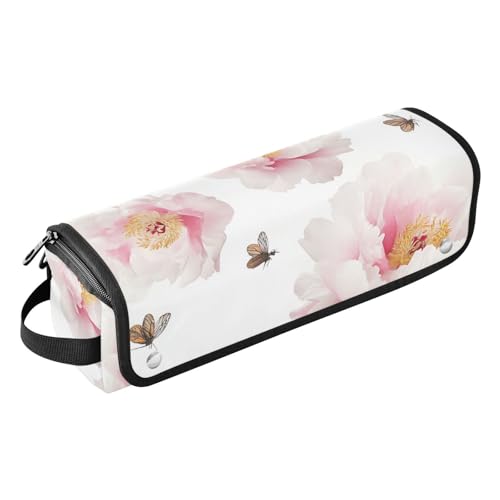 FRODOTGV Einzigartige Reisetasche für Damen, abnehmbare Tragetasche und hitzebeständige Matte mit Reißverschluss für Glätteisen, heiße Werkzeuge und Haarpflegezubehör, Farbe: 15, 1 Size von FRODOTGV