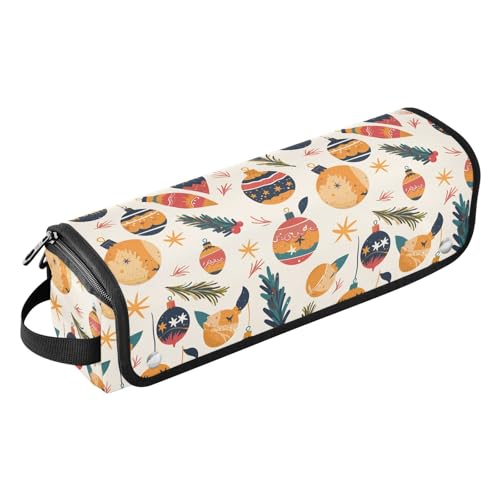 FRODOTGV Evil Eye Circle White 2-in-1 Lockenstab Reiseetui für Damen, große offene flache Taschen und hitzebeständige Matte mit Reißverschluss für Glätteisen, Glätteisen, Buntes FRODOTGV Evil Eye Circle White 2-in-1 Lockenstab Reiseetui für Damen, große offene flache Taschen und hitzebeständige Matte mit Reißverschluss für Glätteisen, Glätteisen, Buntes von FRODOTGV