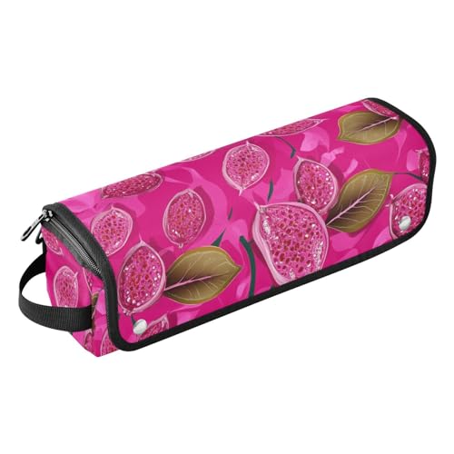 FRODOTGV Haar-Werkzeug-Reisetasche, Haar-Zubehör-Organizer und hitzebeständige Matte mit Reißverschluss, Kunst-Dinosaurier, weiß, für Lockenstab Glätteisen, flacher Haartrockner, 18, 1 Size von FRODOTGV