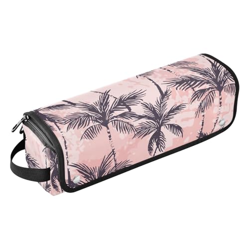 FRODOTGV Hair Tools Reisetasche für Damen, mit hitzebeständiger Matte, abstraktes Tropenmuster, Grunge-Handfläche für Glätteisen, heiße Werkzeuge und Haarpflegezubehör, Abstraktes Tropenmuster, FRODOTGV Hair Tools Reisetasche für Damen, mit hitzebeständiger Matte, abstraktes Tropenmuster, Grunge-Handfläche für Glätteisen, heiße Werkzeuge und Haarpflegezubehör, Abstraktes Tropenmuster, von FRODOTGV