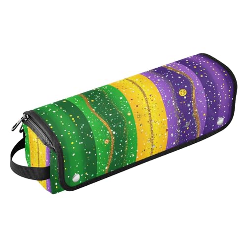 FRODOTGV Hot Hair Tools Reisetasche, großes Fassungsvermögen, Haarwerkzeug-Organizer mit hitzebeständiger Matte für Lockenstab Glätteisen, flacher Haartrockner, Karneval, Krawatte, Münze, 01, 1 Size von FRODOTGV