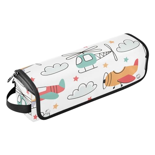 FRODOTGV Hot Hair Tools Reisetasche Cartoon Kinder Flugzeug Reisetasche für Haarwerkzeuge Wasserdicht Lockenstab Reisetasche für Glätteisen, Glätteisen, Lockenstäbe, Cartoon-Kinderflugzeug, 1 Size von FRODOTGV