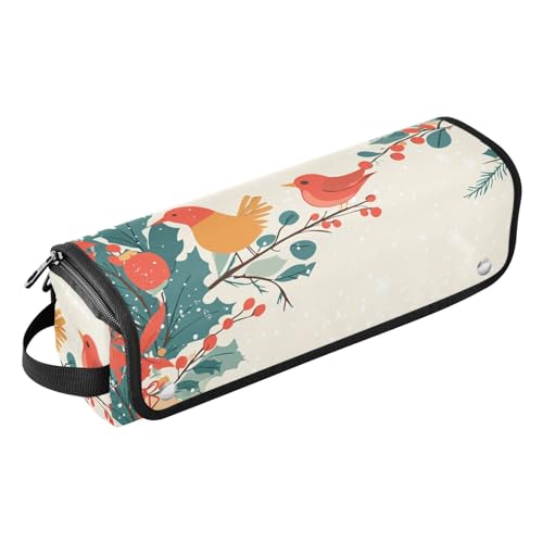 FRODOTGV Hot Hair Tools Reisetasche Frohe Weihnachten Falala Reisetasche für Frauen Tragetasche Flacher Lockenstab Wasserdicht Organizer für Glätteisen, Lockenstab und Haartrockner, 1 Size von FRODOTGV