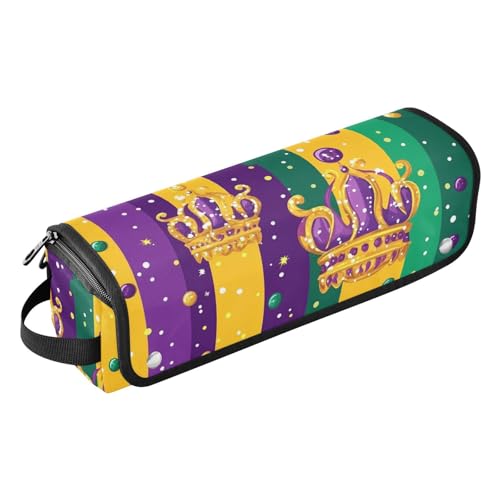 FRODOTGV Karnevalskronen, Krawattenkronen, 2-in-1-Haar-Werkzeug-Organizer und hitzebeständige Matte, Reiseutensilien für Damen, Tragetasche, flacher Lockenstab, wasserdichter Organizer von FRODOTGV