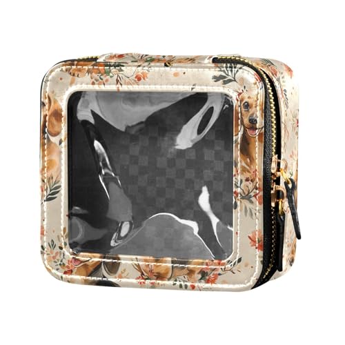 FRODOTGV Kleine Make-up-Tasche für Geldbörse, Cartoon-Motiv Meerjungfrau, Weiß, 16, 1 Size von FRODOTGV