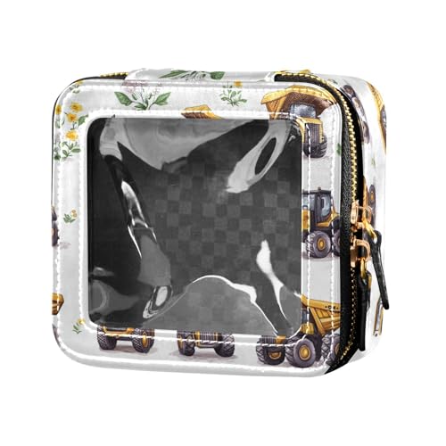 FRODOTGV Kleine Make-up-Tasche für Geldbörse, Cartoon-Motiv Meerjungfrau, Weiß, 18, 1 Size von FRODOTGV