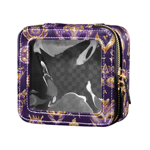 FRODOTGV Kosmetiktasche für Karneval, Masken, Münze, transparent, für Geldbörse, 17, 1 Size von FRODOTGV