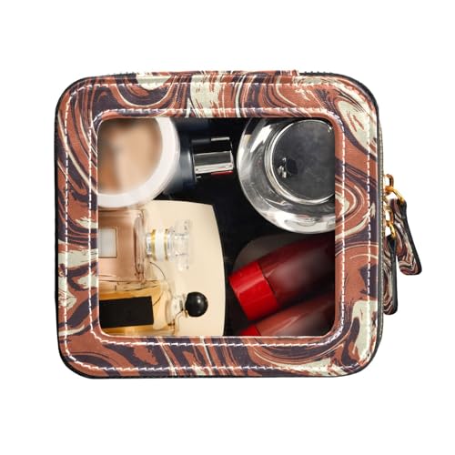 FRODOTGV Kosmetiktasche mit Stoffeffekt, weiß, transparent, für Geldbörse, Reise-Kulturbeutel, Kosmetiktasche, Schwarz, Schwarzer Stoffeffekt, weiß, 1 Size FRODOTGV Kosmetiktasche mit Stoffeffekt, weiß, transparent, für Geldbörse, Reise-Kulturbeutel, Kosmetiktasche, Schwarz, Schwarzer Stoffeffekt, weiß, 1 Size von FRODOTGV
