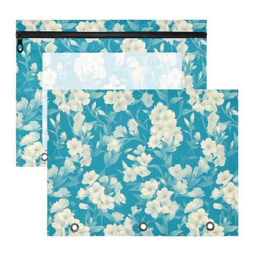 FRODOTGV Phlox Bleistift-Ordnertaschen, transparent, Kunststoff, für A4-Papier, Briefe, 2 Stück, für Lehrer, Kunstbedarf, Aufbewahrung FRODOTGV Phlox Bleistift-Ordnertaschen, transparent, Kunststoff, für A4-Papier, Briefe, 2 Stück, für Lehrer, Kunstbedarf, Aufbewahrung von FRODOTGV