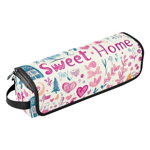 FRODOTGV Reisetasche mit weihnachtlichem Hirschbaum, Vogel und Hundehaaren, mit Eisenmatte, Heizwerkzeug, Reisetasche, Organizer für Glätteisen, heiße Werkzeuge und Haarpflegezubehör, 07, 1 Size von FRODOTGV