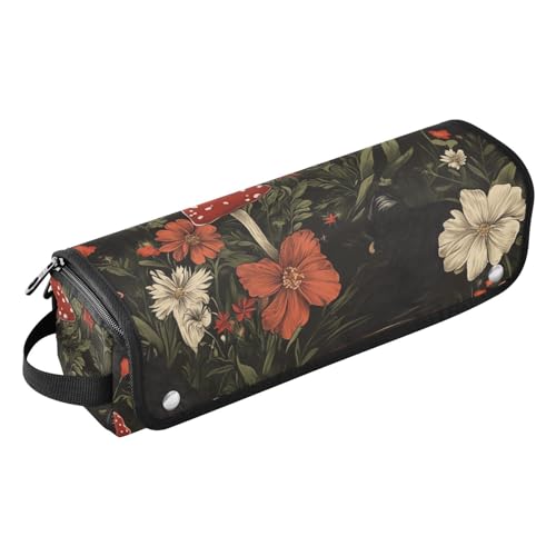 FRODOTGV Robuste Manx Cats A River Hot Hair Tools Reisetasche mit hitzebeständiger Matte, Reisetasche für Haarwerkzeuge, abnehmbarer Haarstyling-Zubehör-Organizer, 1 Size von FRODOTGV