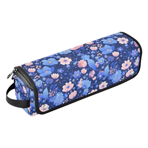 FRODOTGV Süße gelbe Gummienten Entchen Seife Damen 2-in-1 Lockenstab Reiseetui Abnehmbare offene flache Taschen und hitzebeständige Matte mit Reißverschluss für Glätteisen flacher Haartrockner von FRODOTGV