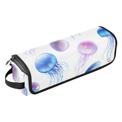 FRODOTGV Sweet Fish Sea Lockenstab für Damen, abnehmbare Aufbewahrungs- und hitzebeständige Matte mit Reißverschluss, für Glätteisen, Hot Pink, Farbe02, 1 Size von FRODOTGV