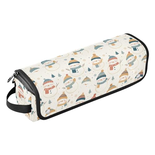 FRODOTGV Wasserdichter 2-in-1-Lockenstab für Damen, Reiseetui mit hitzebeständiger Matte, Zubehör-Organizer für Glätteisen, heiße Werkzeuge und Haarpflegezubehör, buntes Muster mit niedlichen von FRODOTGV